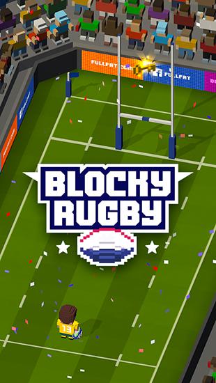 Ladda ner Blocky rugby: Android Pixel art spel till mobilen och surfplatta.