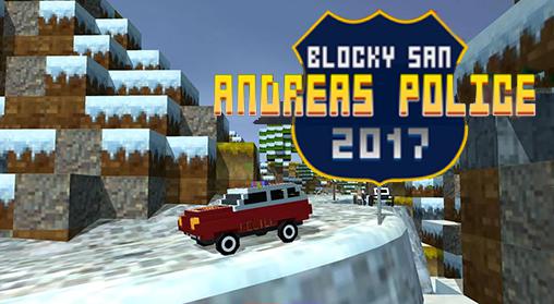 Ladda ner Blocky San Andreas police 2017: Android Pixel art spel till mobilen och surfplatta.