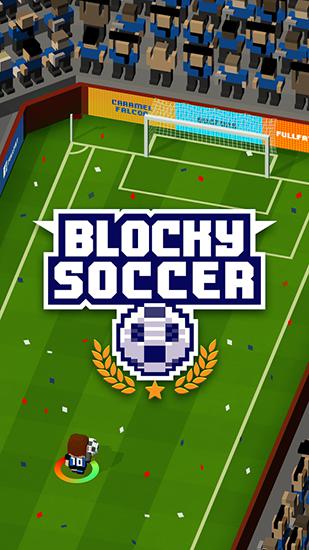 Ladda ner Blocky soccer: Android Football spel till mobilen och surfplatta.