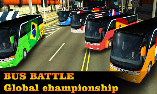 Ladda ner Bus battle: Global championship: Android Racing spel till mobilen och surfplatta.
