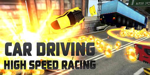 Ladda ner Car driving: High speed racing: Android Track racing spel till mobilen och surfplatta.