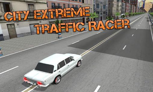 Ladda ner City extreme traffic racer: Android Touchscreen spel till mobilen och surfplatta.