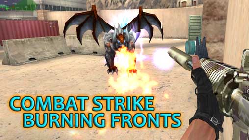 Ladda ner Combat strike:Burning fronts: Android Action spel till mobilen och surfplatta.