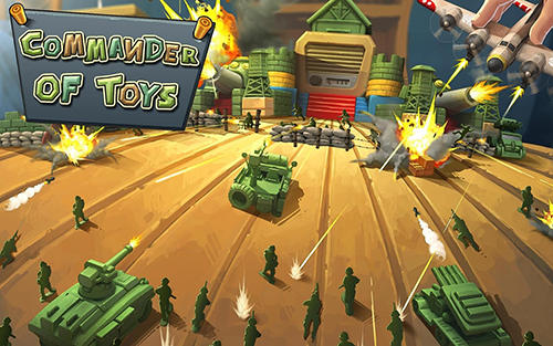Ladda ner Commander of toys: Android Tower defense spel till mobilen och surfplatta.