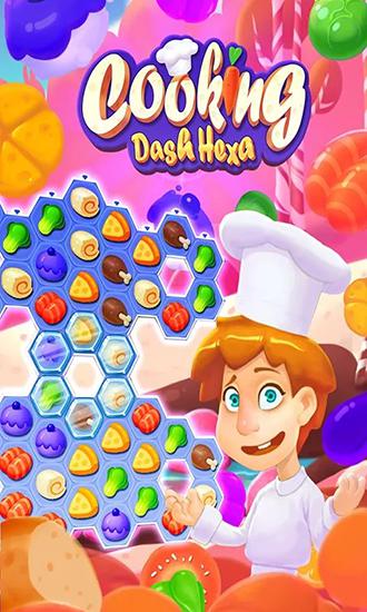 Ladda ner Cooking: Dash hexa: Android Match 3 spel till mobilen och surfplatta.