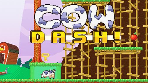 Ladda ner Cow dash!: Android Platformer spel till mobilen och surfplatta.