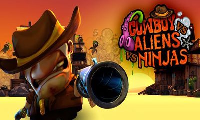 Ladda ner Cowboy vs. Ninjas vs. Aliens: Android Shooter spel till mobilen och surfplatta.