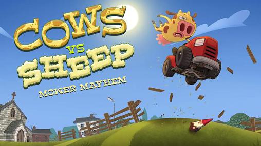 Ladda ner Cows vs sheep: Mower mayhem: Android For kids spel till mobilen och surfplatta.