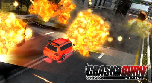 Ladda ner Crash and burn racing: Android-spel till mobilen och surfplatta.