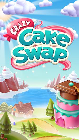 Ladda ner Crazy cake swap: Android Match 3 spel till mobilen och surfplatta.
