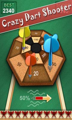Ladda ner Crazy Dart Shooter: Android Arkadspel spel till mobilen och surfplatta.