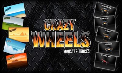Ladda ner Crazy Wheels Monster Trucks: Android-spel till mobilen och surfplatta.