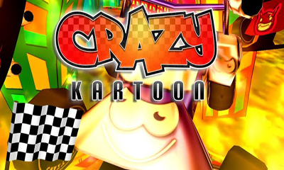 Ladda ner CrazyKartOON: Android Racing spel till mobilen och surfplatta.