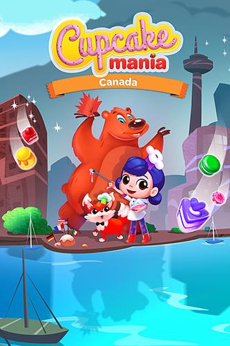 Ladda ner Cupcake mania: Canada: Android Match 3 spel till mobilen och surfplatta.