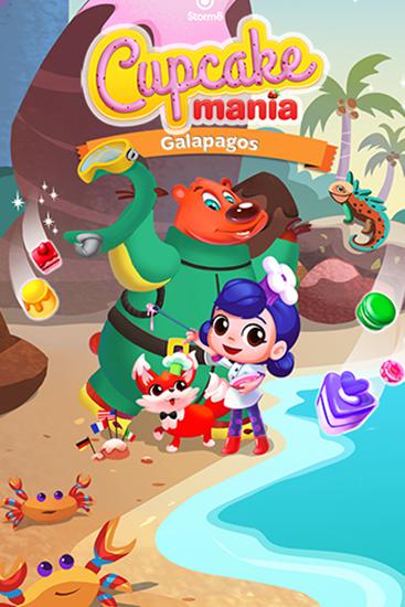 Ladda ner Cupcake mania: Galapagos: Android Match 3 spel till mobilen och surfplatta.
