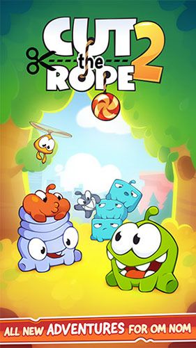 Ladda ner Cut the rope 2: Android-spel till mobilen och surfplatta.