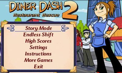 Ladda ner Diner Dash 2: Android Arkadspel spel till mobilen och surfplatta.