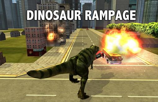 Ladda ner Dinosaur rampage: Trex på Android 4.0.4 gratis.