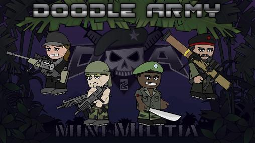 Ladda ner Doodle army 2: Mini militia: Android Online spel till mobilen och surfplatta.