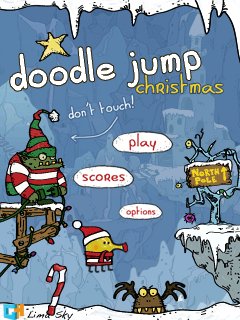 Ladda ner Doodle Jump Christmas: Android Arkadspel spel till mobilen och surfplatta.