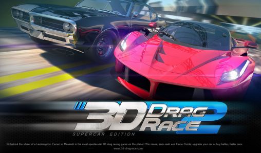 Drag race 3D 2: Supercar edition