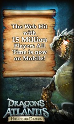 Ladda ner Dragons of Atlantis: Android Online spel till mobilen och surfplatta.