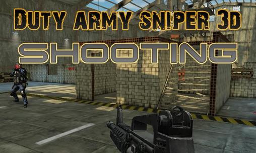 Ladda ner Duty army sniper 3d: Shooting på Android 1.0 gratis.