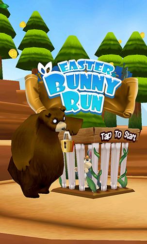 Ladda ner Easter bunny run: Android-spel till mobilen och surfplatta.
