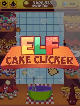 Ladda ner Elf cake clicker: Sugar rush. Elf on the shelf: Android-spel till mobilen och surfplatta.