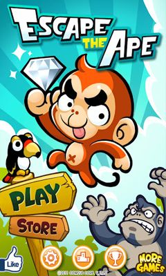 Ladda ner Escape The Ape: Android Arkadspel spel till mobilen och surfplatta.