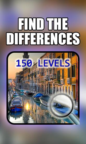 Find the differences: 150 levels