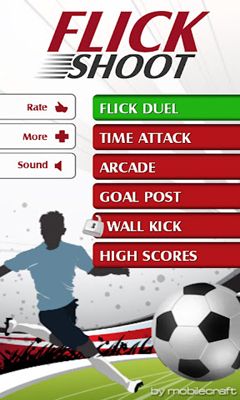 Ladda ner Flick Shoot: Android Sportspel spel till mobilen och surfplatta.