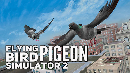 Ladda ner Flying bird pigeon simulator 2: Android Animals spel till mobilen och surfplatta.