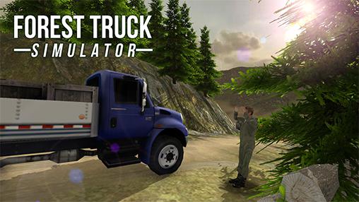 Ladda ner Forest truck simulator: Android  spel till mobilen och surfplatta.