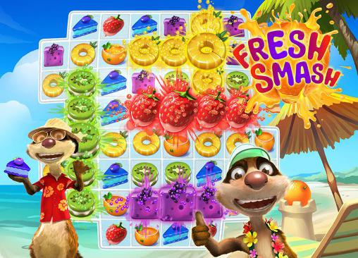 Ladda ner Fresh smash: Android Match 3 spel till mobilen och surfplatta.