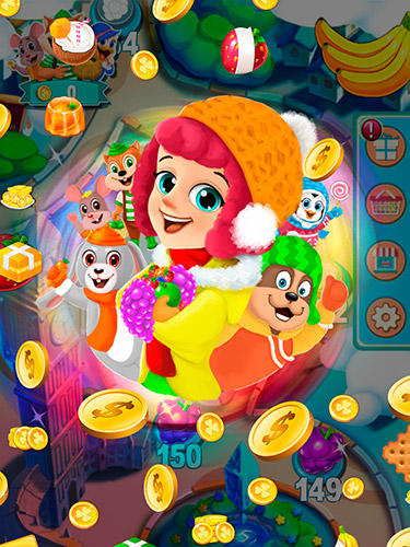 Fruit shake: Candy adventure match 3 game