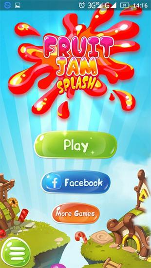 Ladda ner Fruit jam splash: Candy match: Android Match 3 spel till mobilen och surfplatta.
