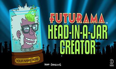 Ladda ner Futurama Head-in-a-Jar Creator: Android Arkadspel spel till mobilen och surfplatta.