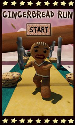 Ladda ner Gingerbread Run: Android Arkadspel spel till mobilen och surfplatta.