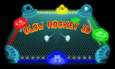 Ladda ner Glow Hockey 3D: Android Sportspel spel till mobilen och surfplatta.