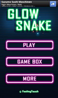 Ladda ner Glow Snake: Android Arkadspel spel till mobilen och surfplatta.