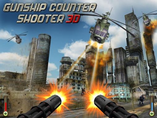 Ladda ner Gunship counter shooter 3D: Android Shooter spel till mobilen och surfplatta.