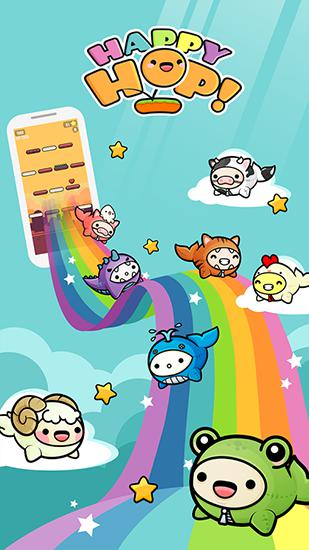 Ladda ner Happy hop! Kawaii jump: Android Jumping spel till mobilen och surfplatta.