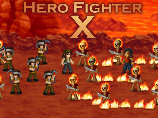 Ladda ner Hero fighter X: Android Fightingspel spel till mobilen och surfplatta.
