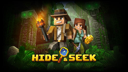 Ladda ner Hide and seek treasures Minecraft style: Android Pixel art spel till mobilen och surfplatta.