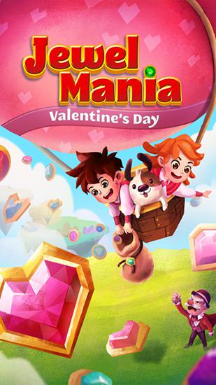 Ladda ner Jewel mania: Valentine's day: Android Touchscreen spel till mobilen och surfplatta.