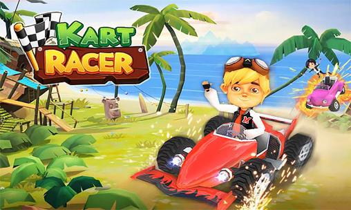 Ladda ner Kart racer 3D: Android Touchscreen spel till mobilen och surfplatta.