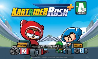 Ladda ner KartRider Rush+: Android Racing spel till mobilen och surfplatta.