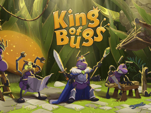 Ladda ner King of bugs: Android Tower defense spel till mobilen och surfplatta.