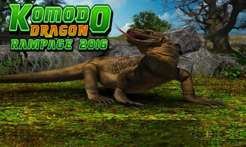 Ladda ner Komodo dragon rampage 2016: Android Animals spel till mobilen och surfplatta.